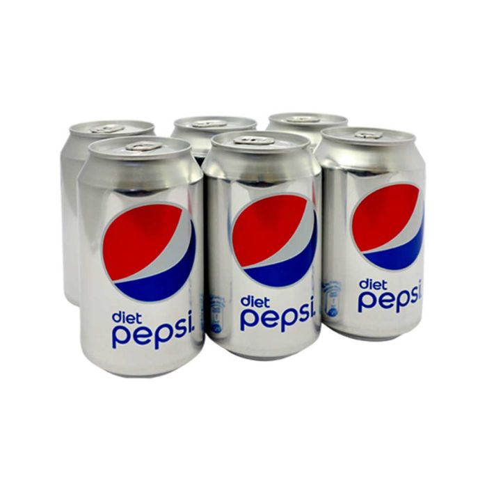 Diet Pepsi Cola Soft Drink 6x330ml | Beverages | Soft Drinks | Cola Flavor