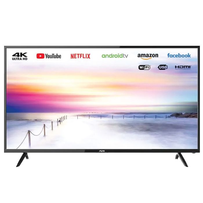 تلفزيون ALM الذكي 4K UHD مقاس 75 بوصة أسود | تلفزيون | تلفزيون آخر