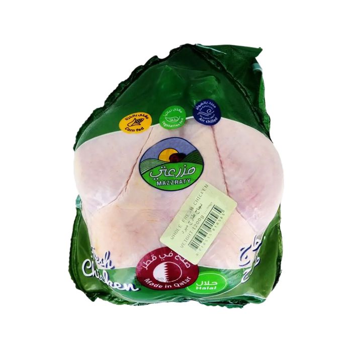 Mazzraty Fresh Whole Chicken 1200gm | Frozen Food | Frozen Chicken & Poultry