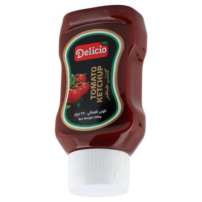 Delico Tomato Ketchup 340g | التوابل والبهارات | الصلصات والتتبيلات | صلصات | كاتشب