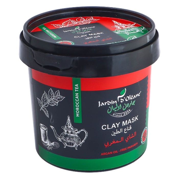 Jardin D Oleane Clay Mask Moroccan Tea 500g | Personal Care | Face Care | Face Masks
