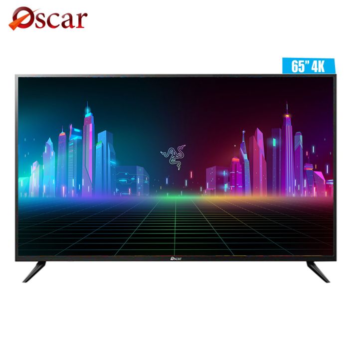 تلفزيون أوسكار الذكي LED Ultra 4K مقاس 65 بوصة - OS42S65FLUHD | تلفزيون | تلفزيون اوسكار