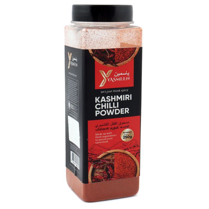 Yasmeen Kashmiri Chilli Powder 250g | Condiments & Seasoning | Salt & Spices | Bottled Spices