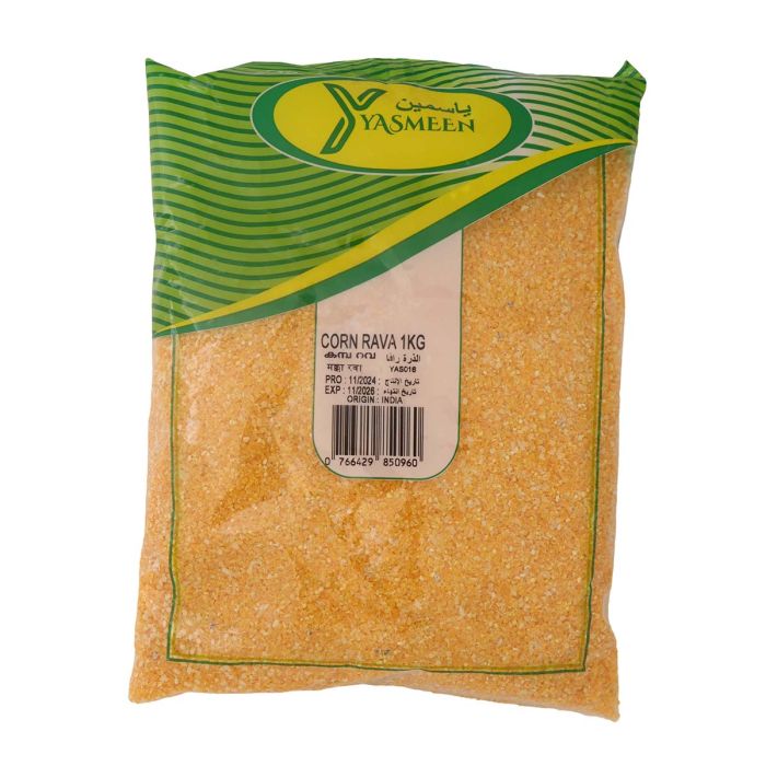 Yasmeen Corn Rava 1kg | Dry Food | Pulses & Grains | Other Pulses
