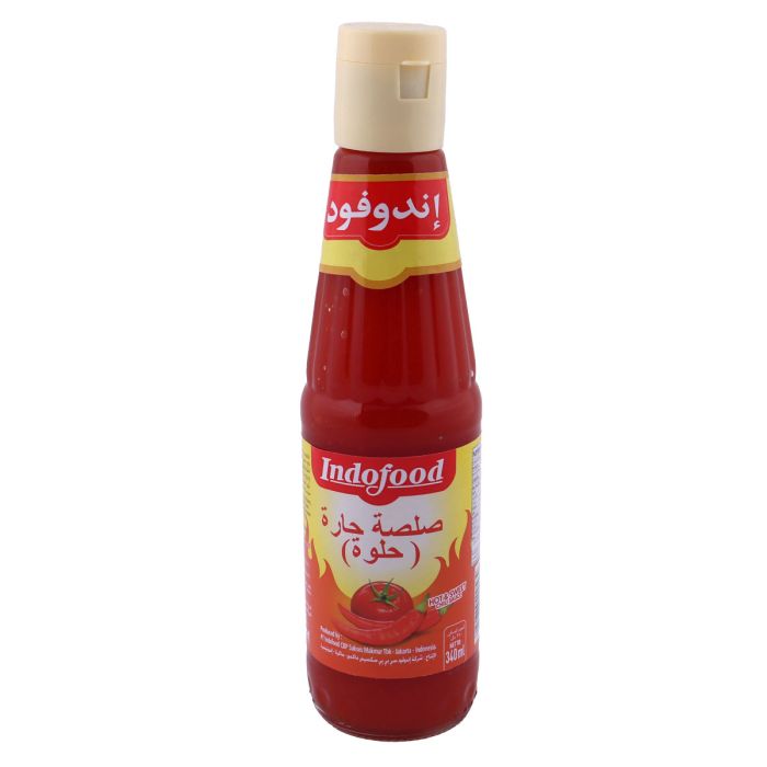 Indofood Hot & Spicy Chilli Sauce 340 ml | Condiments & Seasoning | Sauces & Dressings
