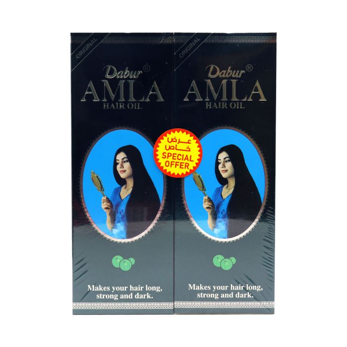 Dabur Amla Hair Oil 2x300ml | Personal Care | Hair Care | Hair Masks & Oil