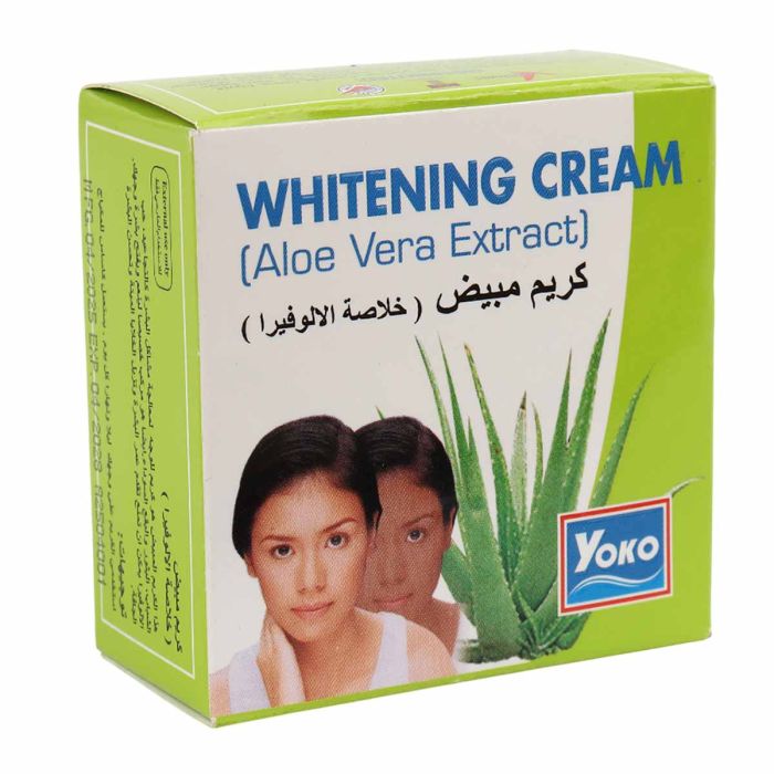 Yoko Whitening Cream Aloe Vera Extract 4g | Personal Care | Face Care | Serums & Creams