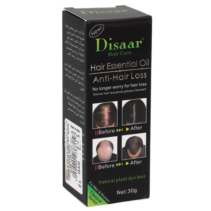 Disaar Hair Essential Oil Anti Hair Loss 30g | رعاية شخصية | العناية بالشعر | Hair Masks & Oil
