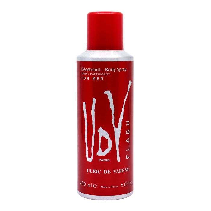 Ulric De Varens Vente Flash Men Deodorant 200ml | Personal Care | Deodorants & Anti-Perspirant | Deodorant Spray