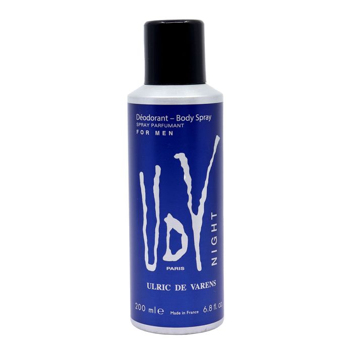 Ulric De Varens Night Men Deodorant 200ml | Personal Care | Deodorants & Anti-Perspirant | Deodorant Spray