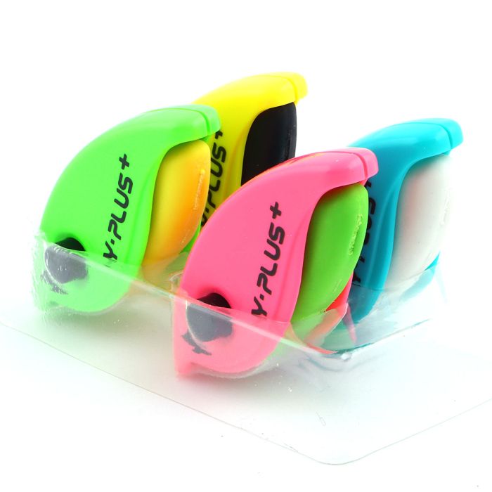 Yplus Toffle System Eraser 4 Pieces Pack | Office & School Supplies | Measures, Calculator & Scissors