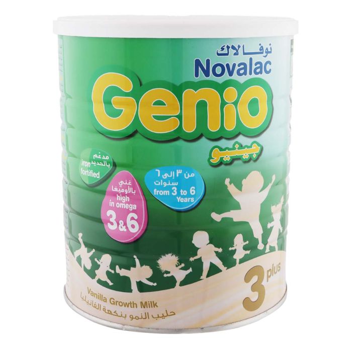 Novalac Genio 3 Plus Vanilla Growth Milk 800g | Baby Food