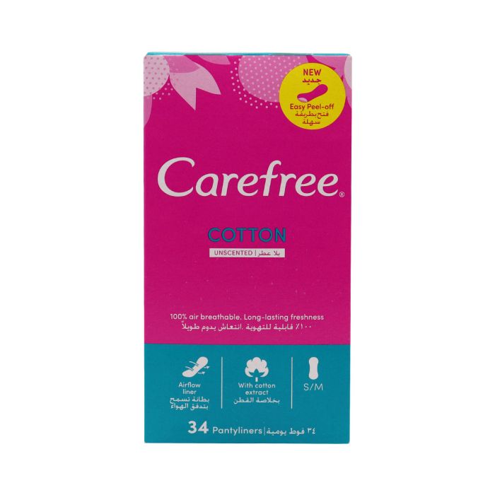 Carefree Breathable Green 34 Pcs | Personal Care | Feminine Care | Feminine Pads