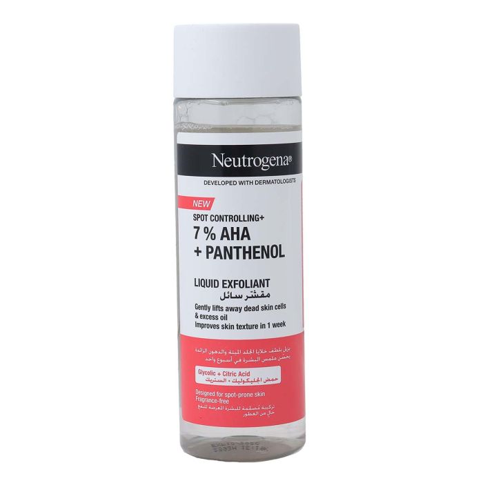 نيوتروجينا 7% AHA + بانثينول مقشر سائل 125 مل | رعاية شخصية | العناية بالوجه | Serums & Creams