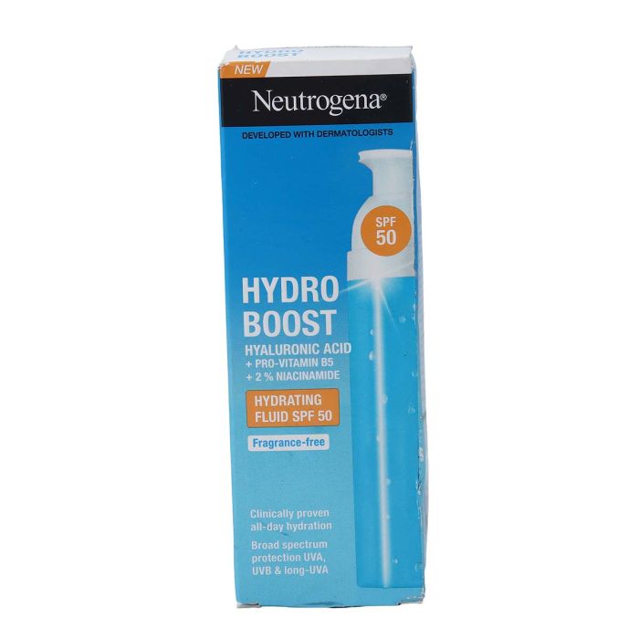 Neutrogena Hydro Boost Hyaluronic Acid Hydrating Fluid SPF50 | Personal Care | Face Care | Serums & Creams