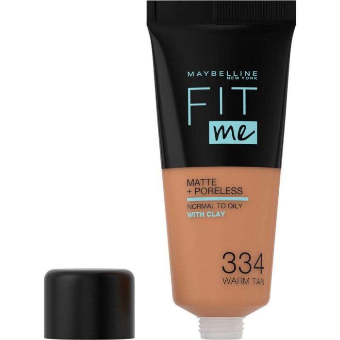 Maybelline Fit Me Matte + Poreless Foundation 334 Warm Tan