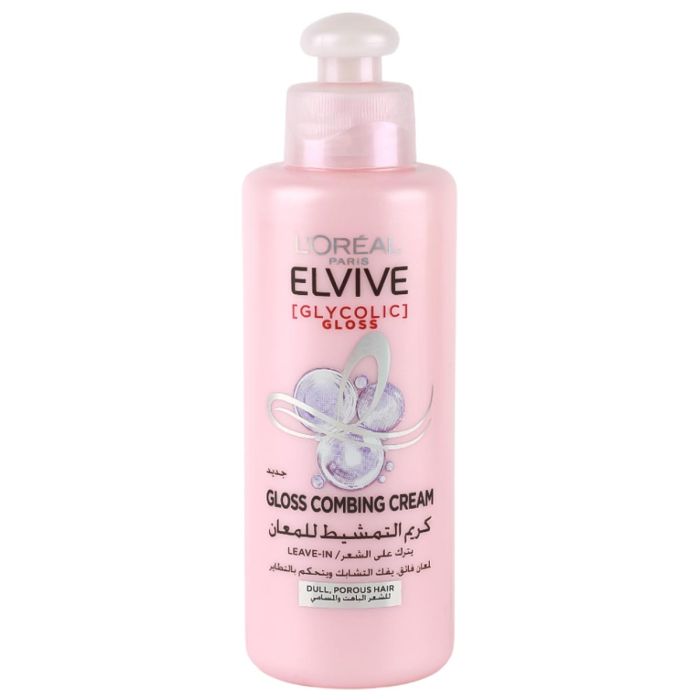 Loreal Paris Elvive Gloss Combing Cream 200ml | Personal Care | Hair Care | Hair Masks & Oil