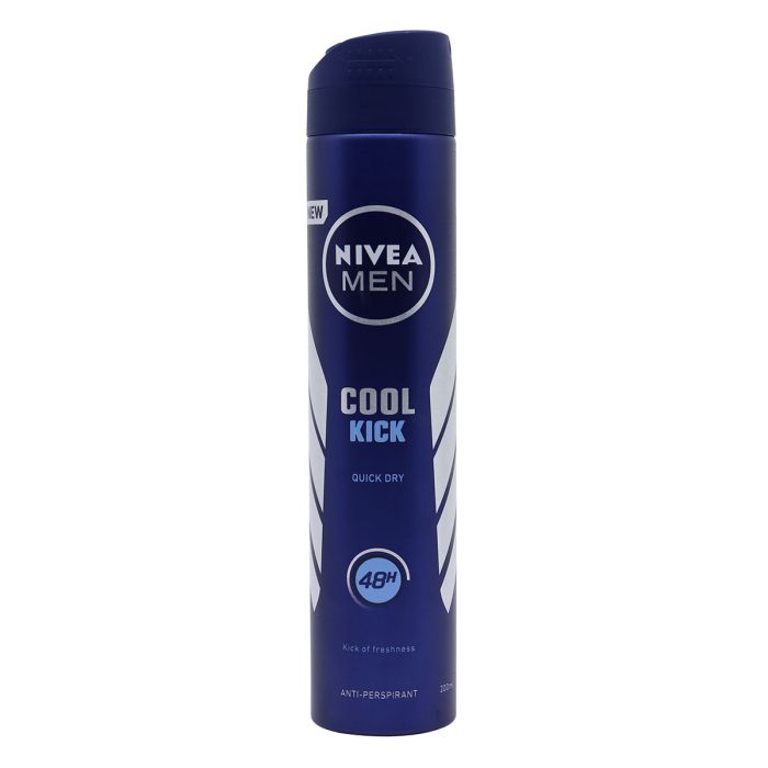 Nivea Men Deodorant Cool Kick Care Formula 200ml | Personal Care | Deodorants & Anti-Perspirant | Deodorant Spray