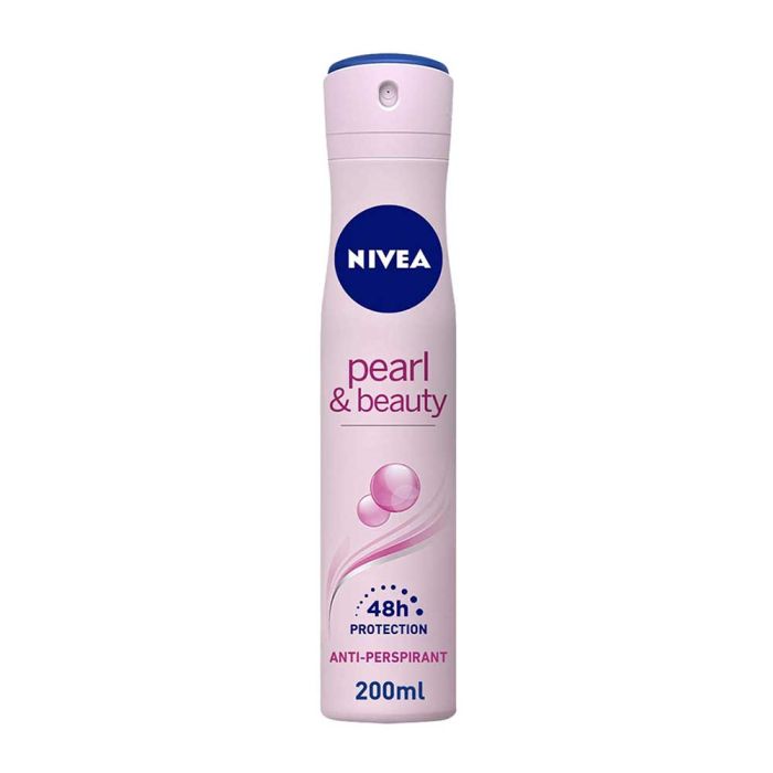 Nivea Deodorant Female Pearl & Beauty Spray 200ml | Personal Care | Deodorants & Anti-Perspirant | Deodorant Spray