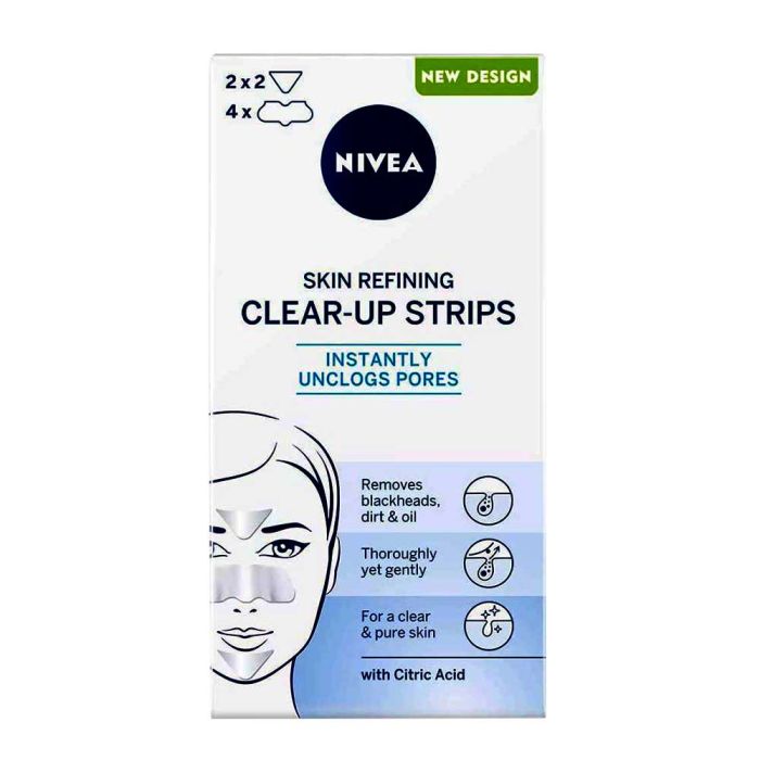 Nivea Clear Up Strips 6 Pieces | Personal Care | Face Care | Serums & Creams