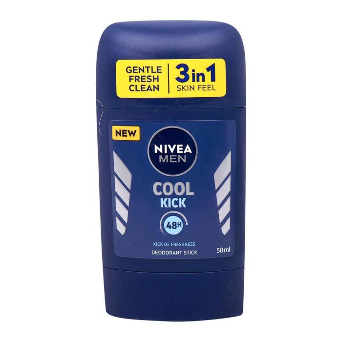 Nivea Deo Stick Male Cool Kick 50ml | Personal Care | Deodorants & Anti-Perspirant | Deodorant Stick
