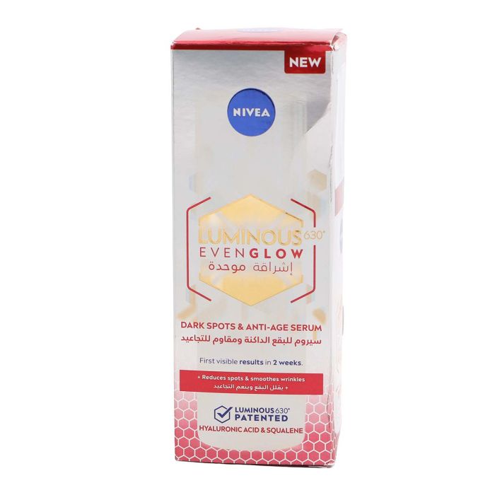 Nivea Luminous 630 Anti-Spot & Anti-Aging Serum 30ml | Personal Care | Face Care | Serums & Creams