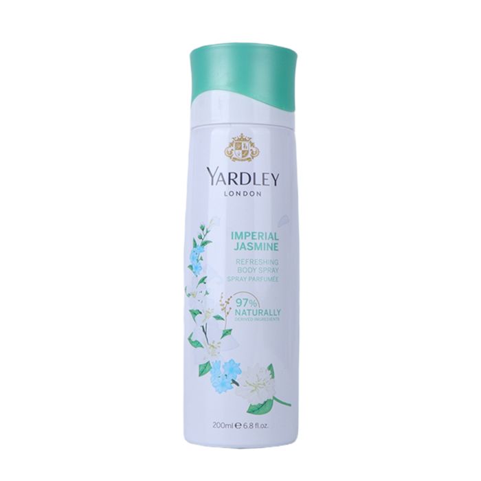 Yardley Body Spray Jasmine 200ml | رعاية شخصية | مزيلات العرق ومضادات التعرق | Deodorant Spray