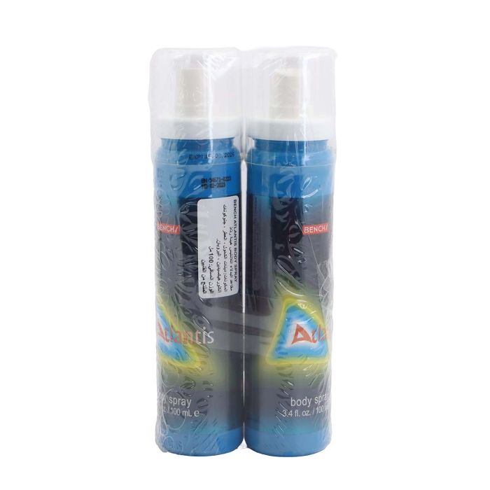 سبراي الجسم أتلانتس بنش ٢ × ١٠٠ مل | رعاية شخصية | مزيلات العرق ومضادات التعرق | Deodorant Spray