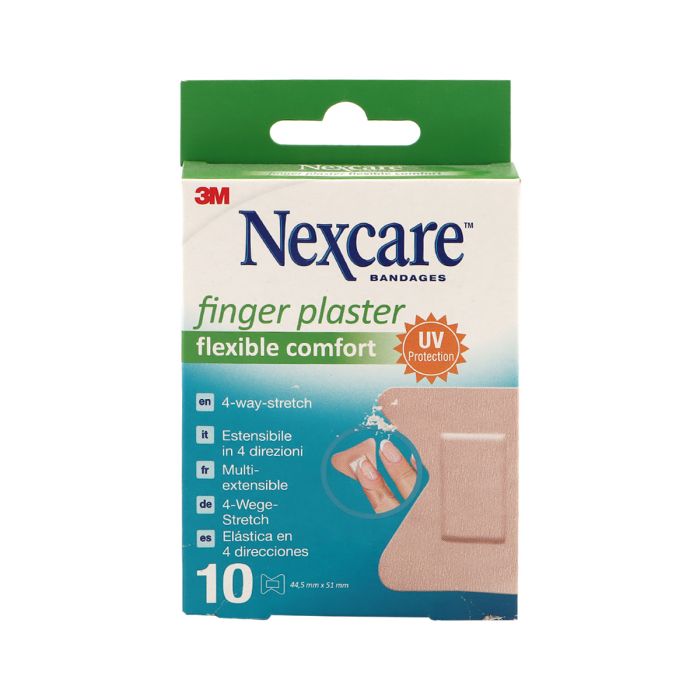 Nexcare Finger Plaster Bandage 10 pieces pack 44.5x51mm | Health & Wellness | Medications & First Aid