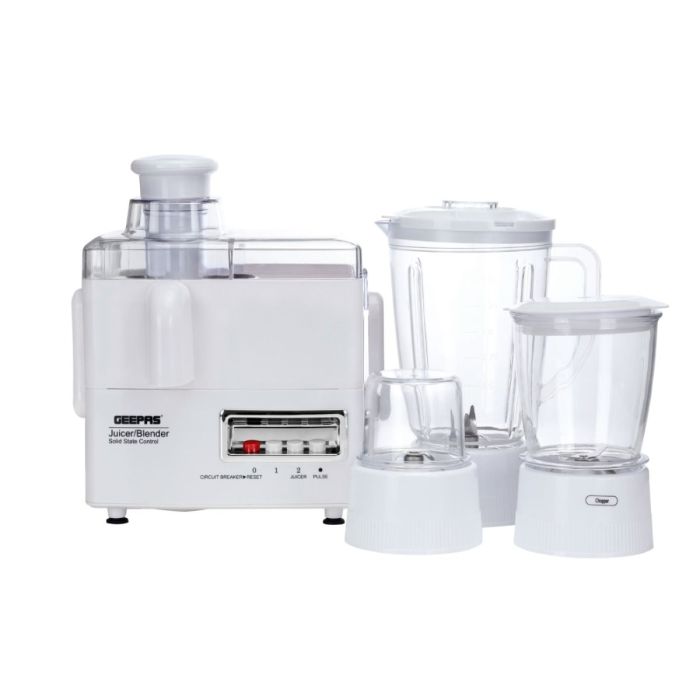 Geepas Multi Food Processor 4 In 1 - GSB2031 | Kitchen Appliances | Food Processors