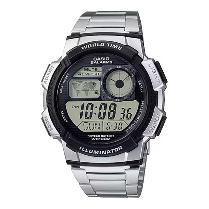 Casio Digital Stainless Steel Watch For Women LRW 200H 2EVDR | السيدات | ساعات نسائية | ساعات نسائية رسمية