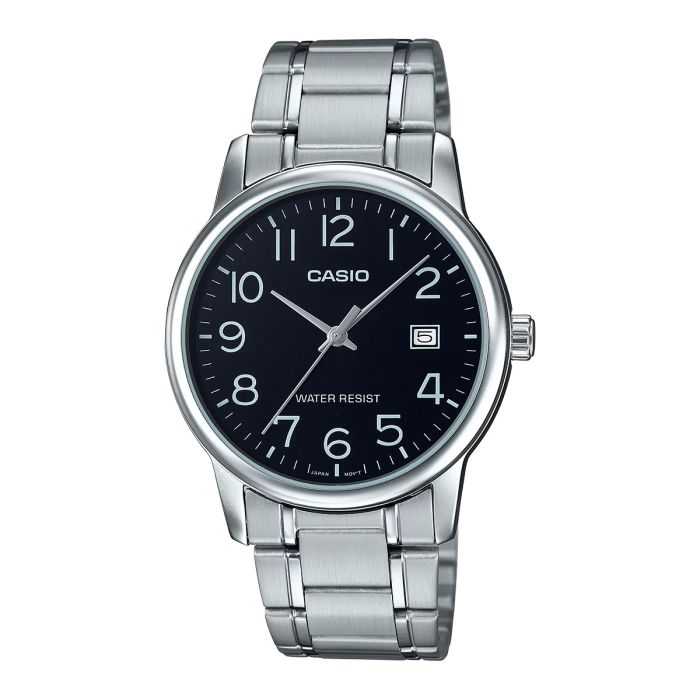 Casio Analog Stainless Steel Watch For Men  MTP V002D 1BUDF | رجال | ساعات رجالية | ساعات رجالية رسمية