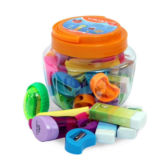 Y-Plus Sharpener Mix 29 Pieces | Office & School Supplies | Writing Essentials & Correction Supplies