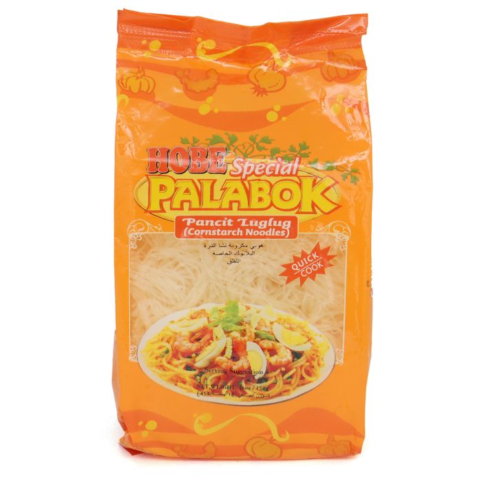 Hobe Special Palabok Cornstarch Noodles 454g | Dry Food | Noodles & Soups | Flavored Noodles