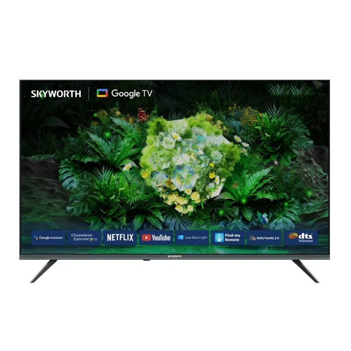 تلفزيون سكاي وورث 65 بوصة UHD جوجل أسود | تلفزيون | تلفزيون سكاي وورث