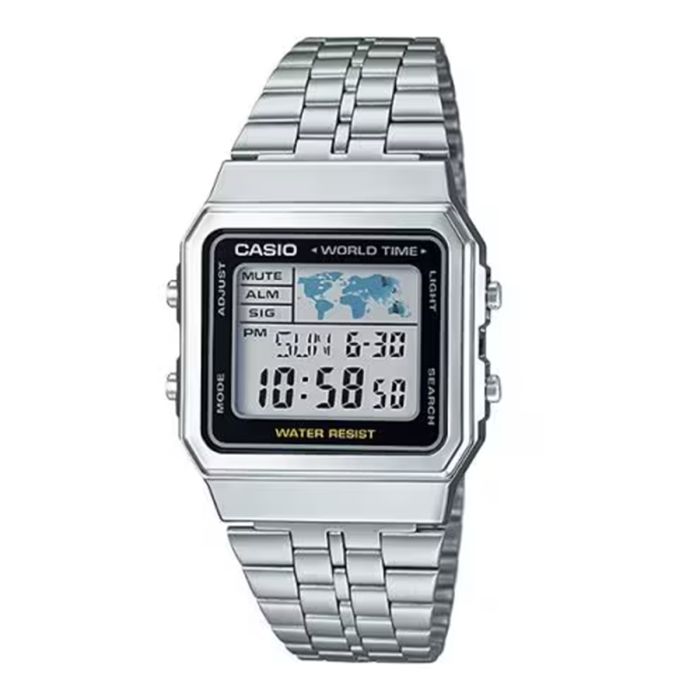 Casio Digital Stainless Steel Watch For Unisex A500WA-1DF | Men | Men Watches | Men Formal Watches