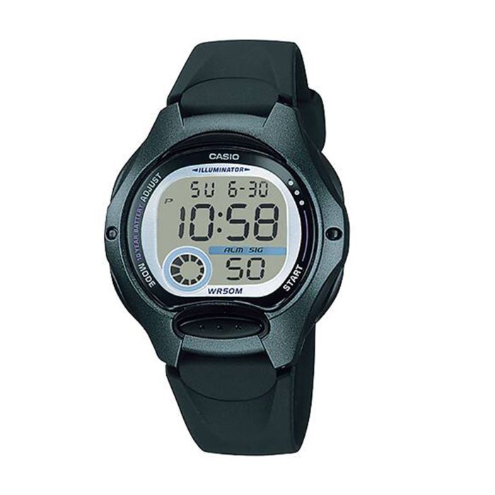 Casio Digital Watch Silicone Strap For Women LW 200 1BVDF | السيدات | ساعات نسائية | ساعات نسائية رسمية