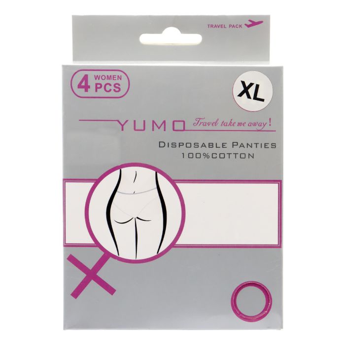 Yumo Disposable Panties 4 Pieces Set | Women | Women Clothing | Women Bottom Wear