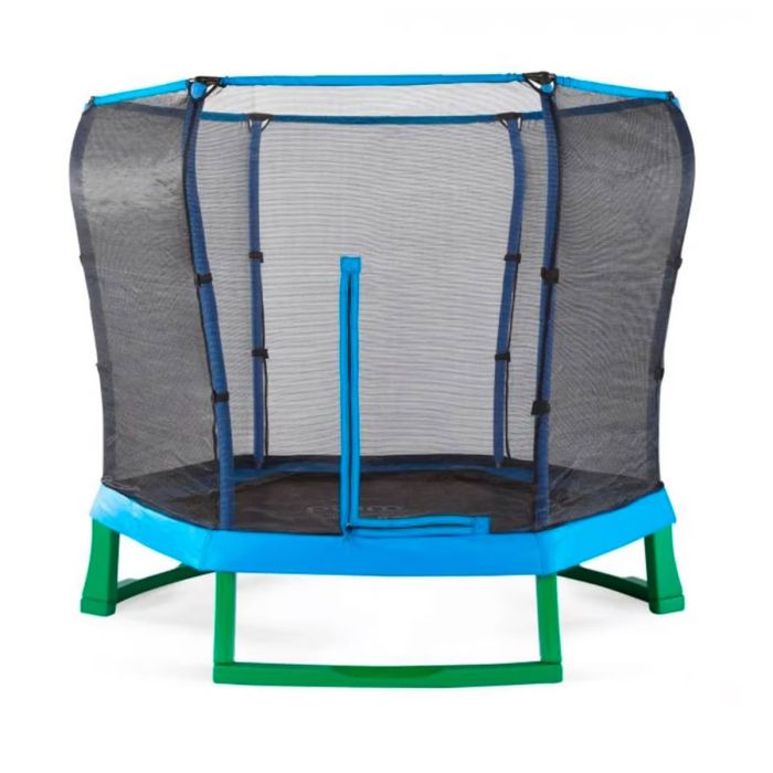 Plum 7ft Junior Jumper Trampoline Blue & Green | Sports | Trampoline