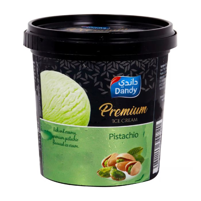 Dandy Premium Pistachio Ice Cream 1L | Ice Cream | Cups & Tubs