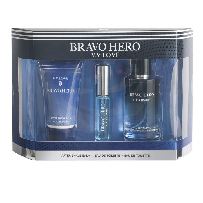 V.V Love Bravo Hero After Shave Balm Collection Mens Collection VL7502 | Perfumes & Fragrances | Perfumes & Fragrances Gift Sets | Men Gift Set