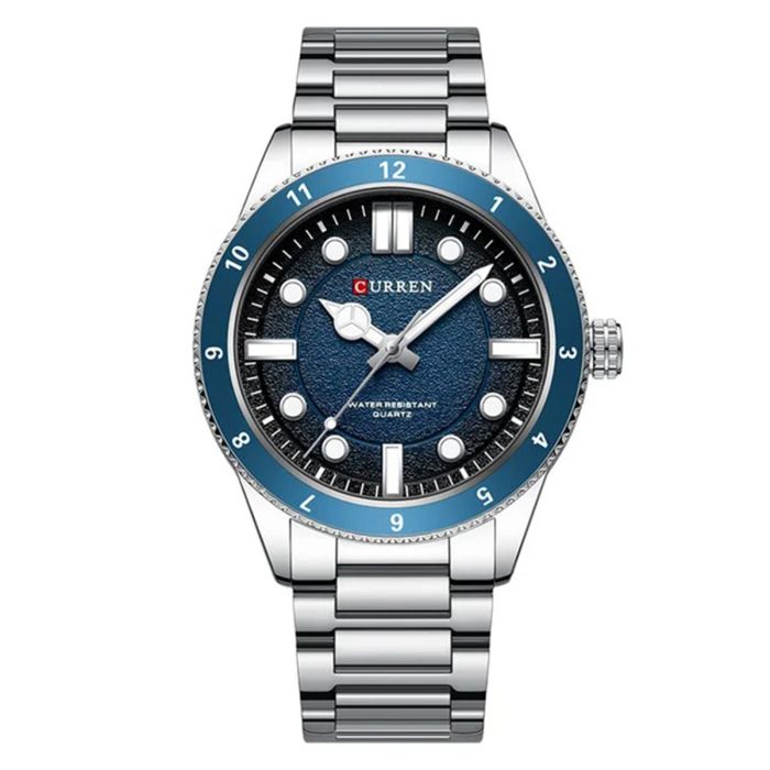 Curren Gents Watch Water Resistant Quartz Blue | Men | Men Watches | Men Formal Watches