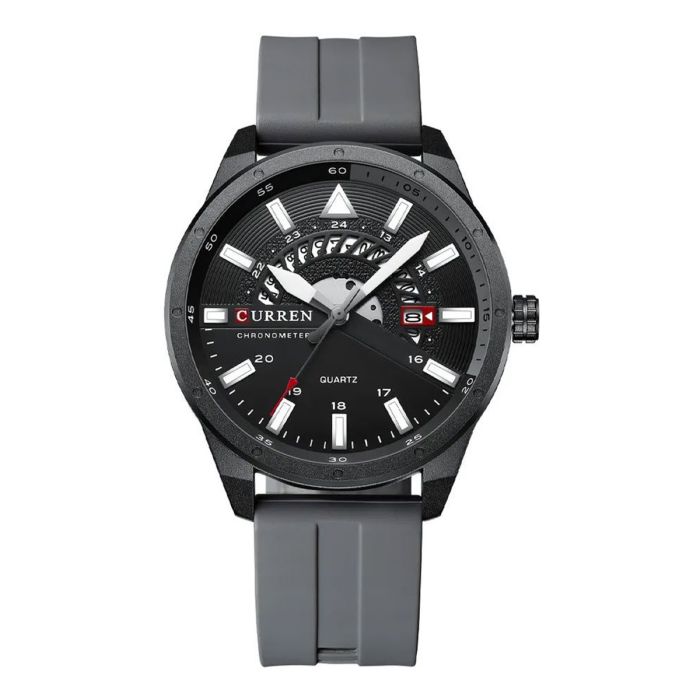 Curren Chronometer Gents Rubber Watch | Men | Men Watches | Men Formal Watches