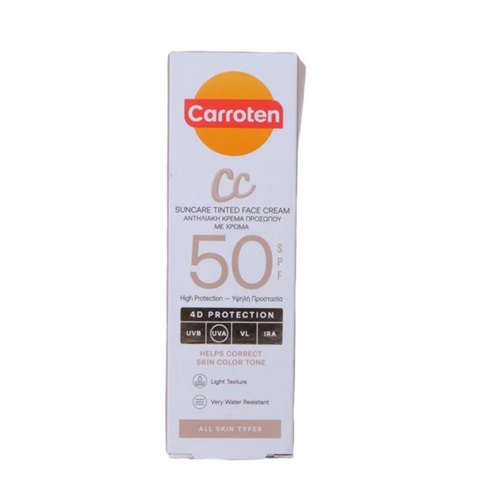 Carroten Face Cream CC SPF50 50ml | Personal Care | Face Care | Serums & Creams