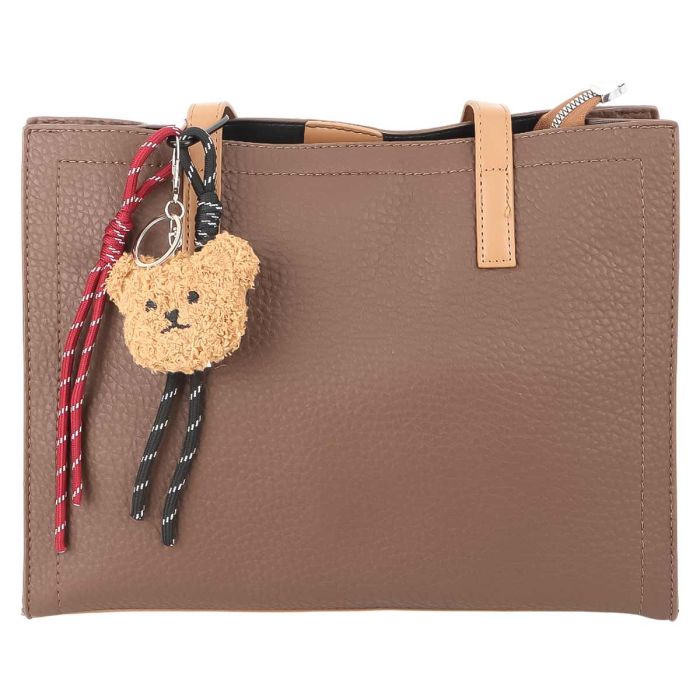 Soft Plain Two Tone Ladies Shoulder Bag-LB-80581 | Women | Women Bags | Shoulder Bags