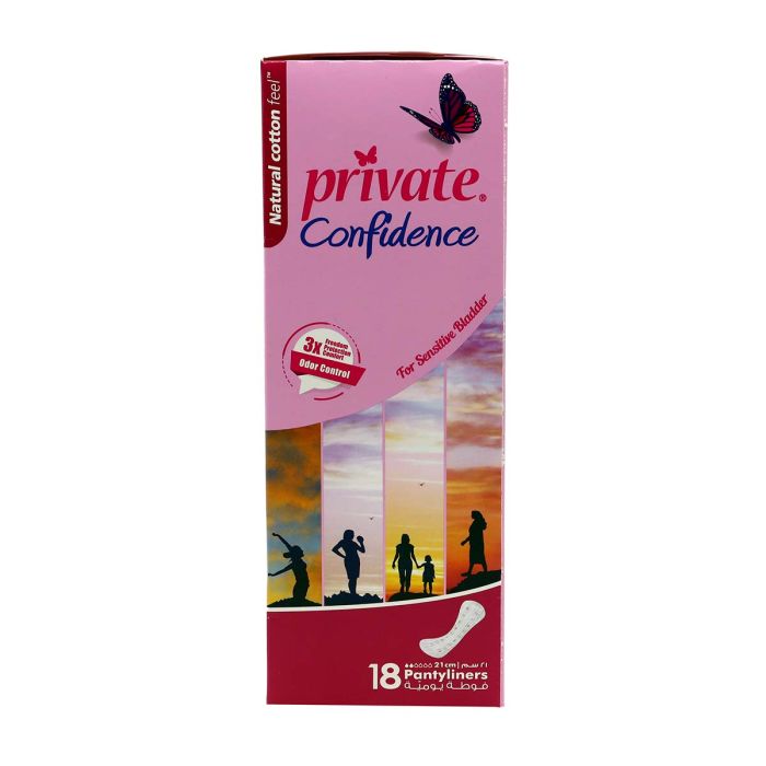 Private women Pads Confidence Liners 18 Pads | Personal Care | Feminine Care | Feminine Pads