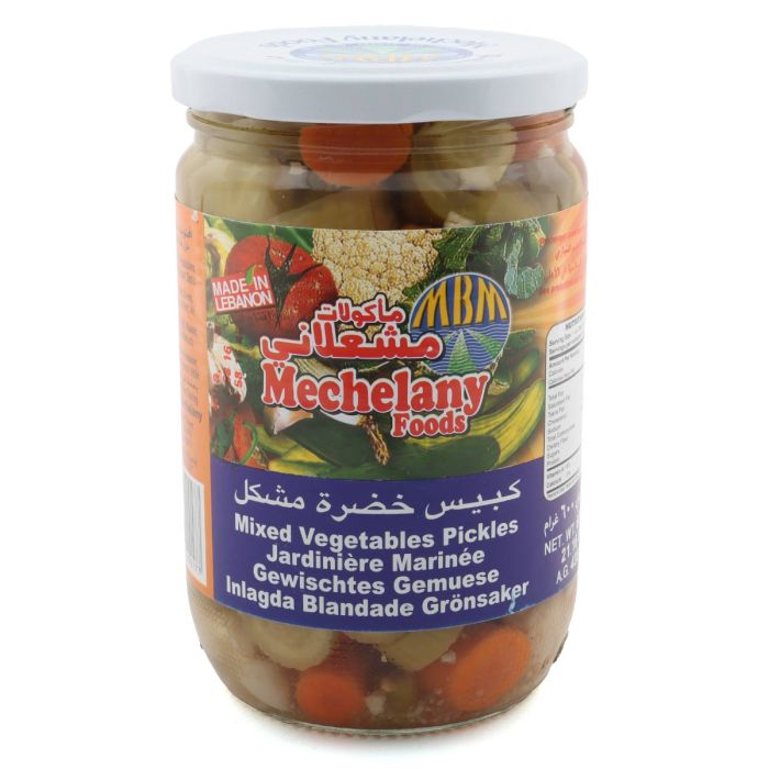 Mbm Mixed Vegetables Pickles 600g | Canned & Jarred Food | Canned Vegetables | Pickles