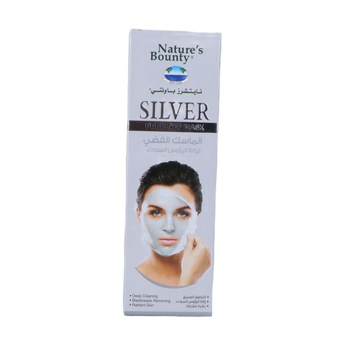 Natures Bounty Peel Off Mask Silver 100ml FPO015B | Personal Care | Face Care | Face Masks