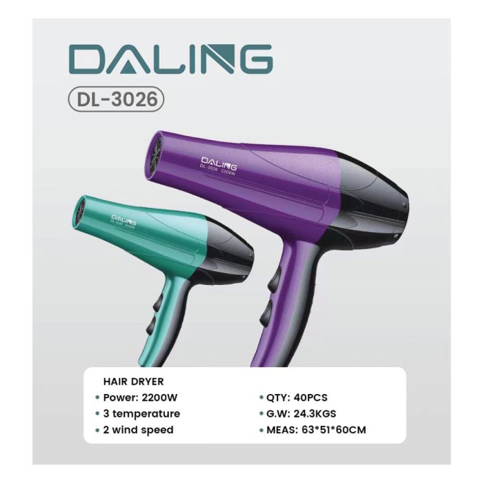 Daling Hair Dryer | Personal Grooming | Hair Dryers & Stylers