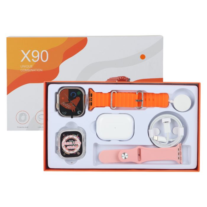Mobile Smart Watch Ultra & Airpods Pro Set X90 | Smart Wearables | Smart Watch & Bands Accessories